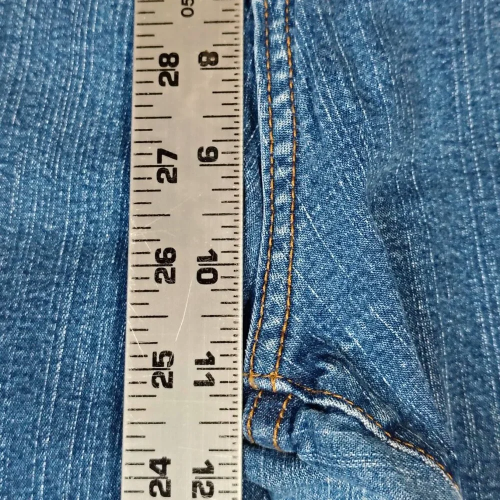VINTAGE NYDJ Jeans Womens Size 16P (32x30) Tummy Tuck Boot‎ Stretch Made in USA - Picture 4 of 13